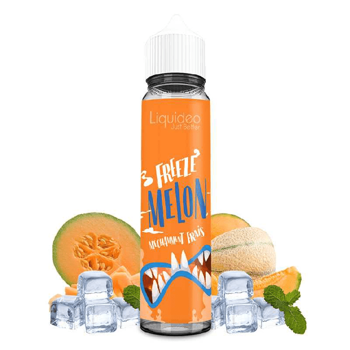 Freeze Melon 50ml Liquideo - e-liquide melon glacé - ByClope