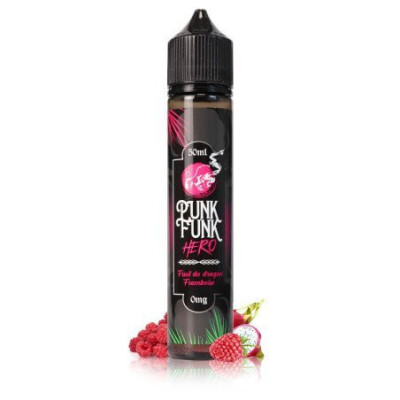 E-liquide Fruit du Dragon Framboise 50ml - Punk Funk Hero - BYCLOPE