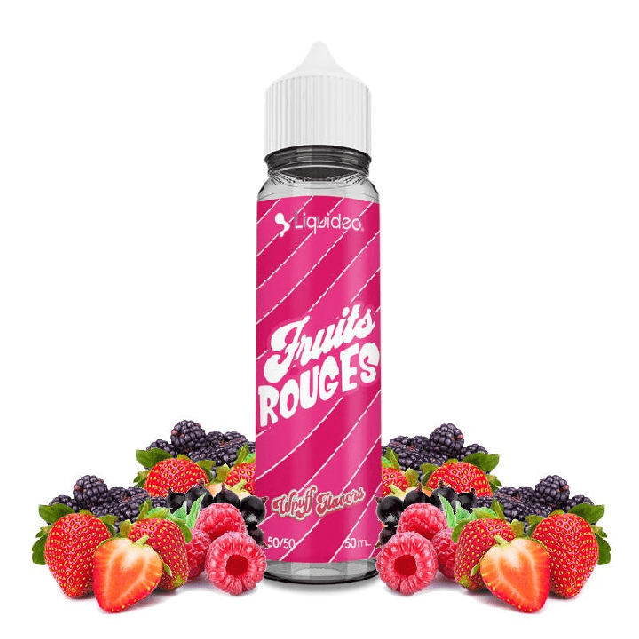 Fruits Rouges Wpuff 50ml Liquideo - e-liquide fruits rouges - ByClope