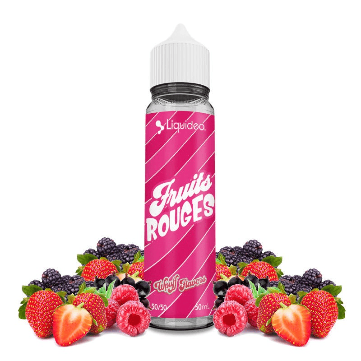 Fruits Rouges Wpuff 50ml Liquideo - e-liquide fruits rouges - ByClope
