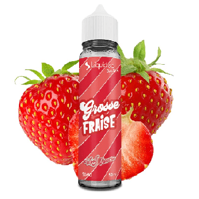 Grosses Fraises Wpuff 50ml Liquideo - fraise - ByClope