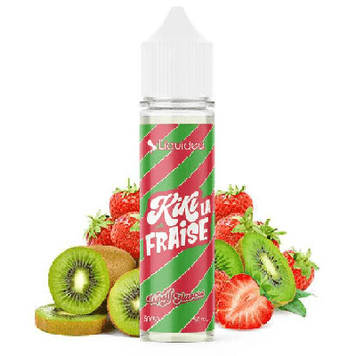 Kiwi la Fraise Wpuff 50ml Liquideo - ByClope