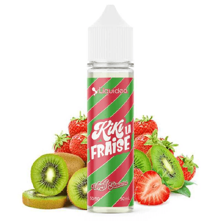 Kiwi la Fraise Wpuff 50ml Liquideo - ByClope