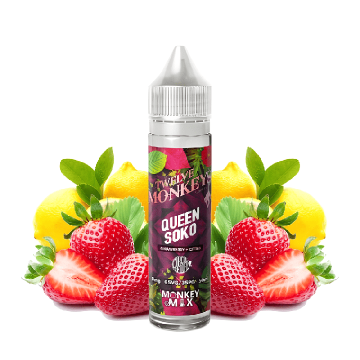 E - Liquide Queen Soko 50ml - Twelve Monkeys - BYCLOPE
