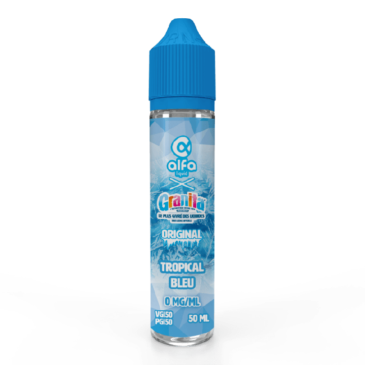 granita tropical bleu 0mg 50ml - BYCLOPE