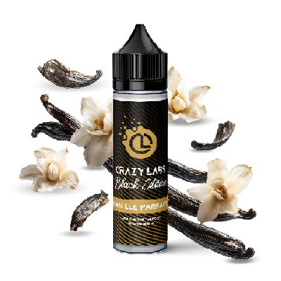 VANILLE PARFAITE - 75ML - CRAZY LABS BLACK EDITION - BYCLOPE