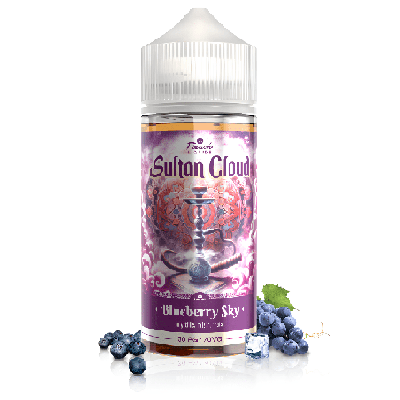 E - Liquide Blueberry Sky 100ml - Sultan Cloud - BYCLOPE