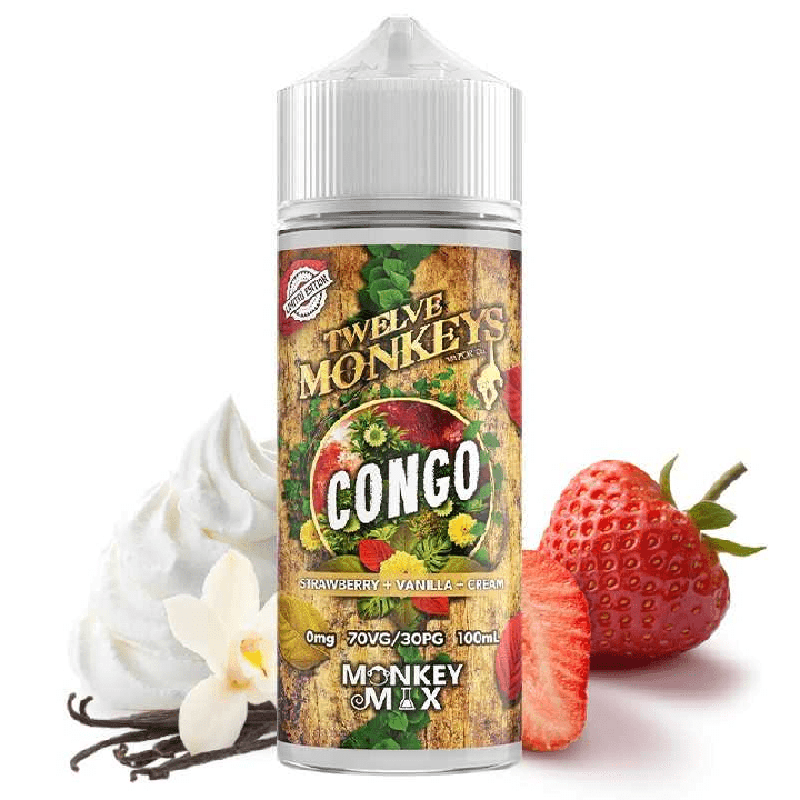 Congo Monkey Mix 100ml - Twelve Monkeys