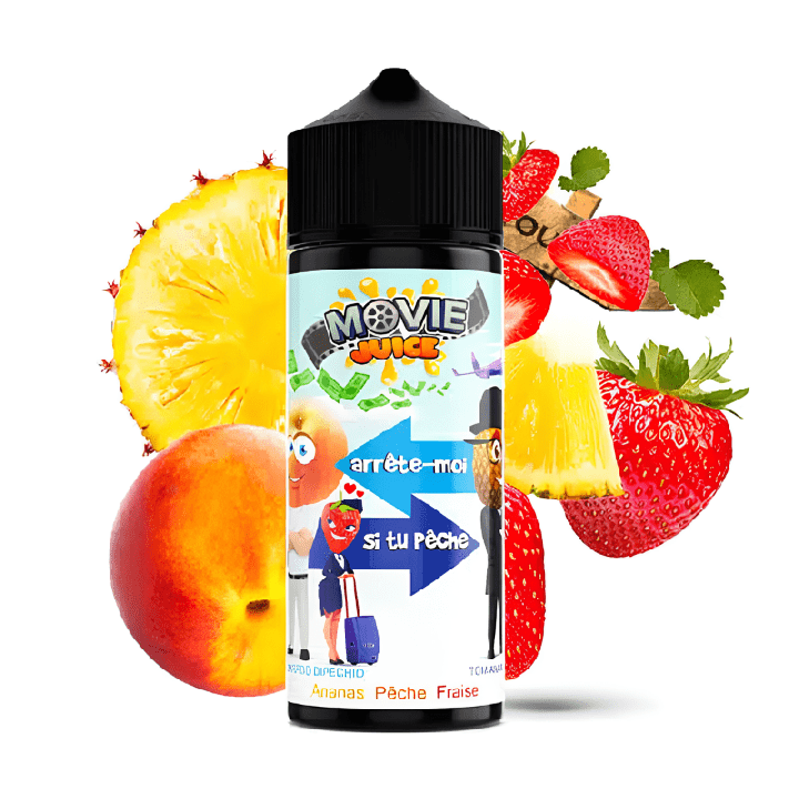 E - Liquide Arrête Moi Si Tu Pêche 100ml - Movie Juice - BYCLOPE