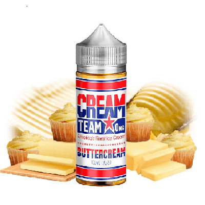 E-Liquide Butter Cream 100ml - Cream Team - BYCLOPE