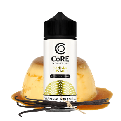 E - Liquide Vanilla Custard 100ml - CORE By Dinner Lady - BYCLOPE