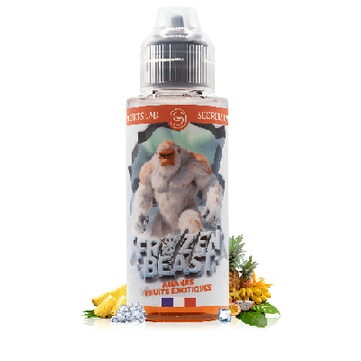 E-liquide Ananas Fruits Exotiques 100ml Frozen Beast - Secret's Lab - BYCLOPE
