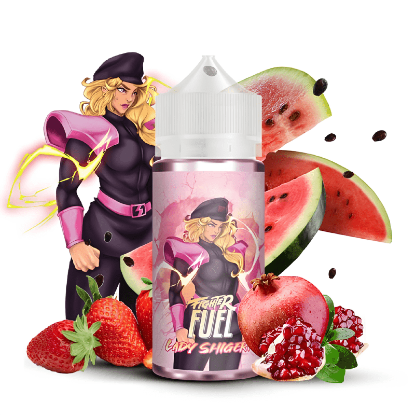 E - Liquide Lady Shigeri 100ml - Fighter Fuel - BYCLOPE