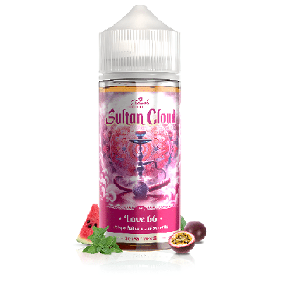 E - LIQUIDE Love 66 100ml Sultan Cloud - BYCLOPE