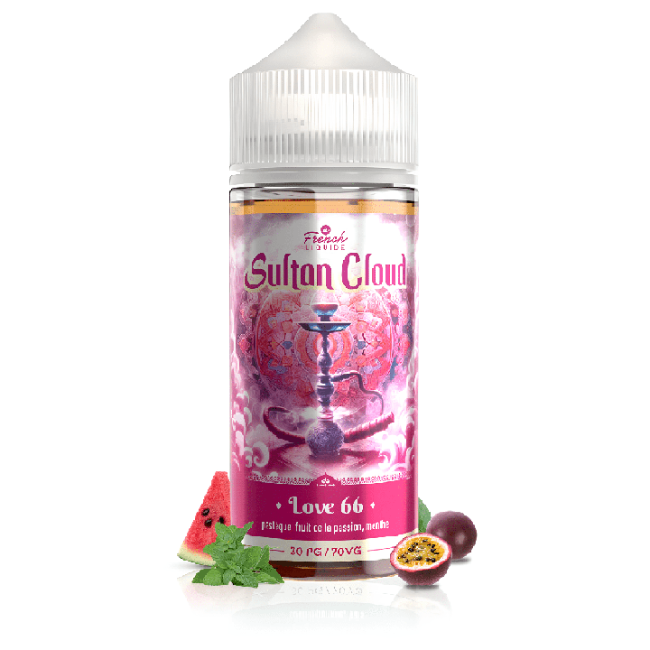 E - LIQUIDE Love 66 100ml Sultan Cloud - BYCLOPE