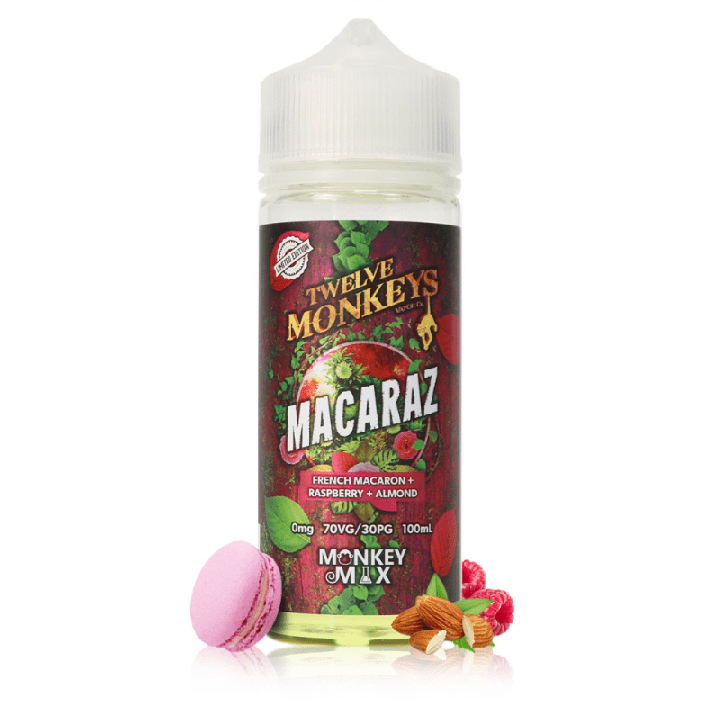 Macaraz 100ml Twelve Monkeys - e-liquide - ByClope
