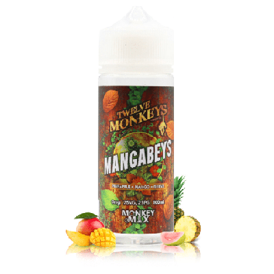 E-Liquide Mangabeys 100ml - Twelve Monkeys - BYCLOPE