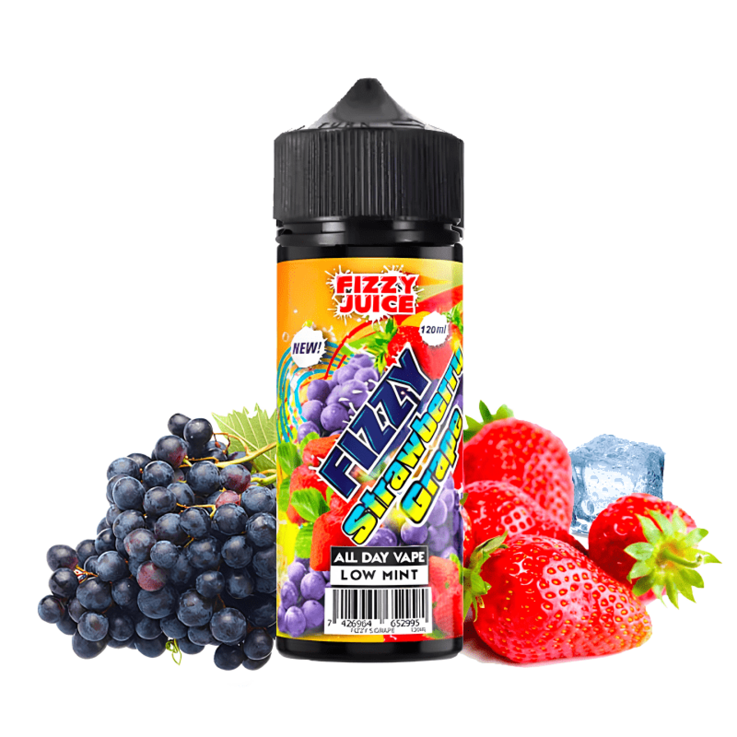 E - Liquide Strawberry Grape 100ml - Fizzy - BYCLOPE
