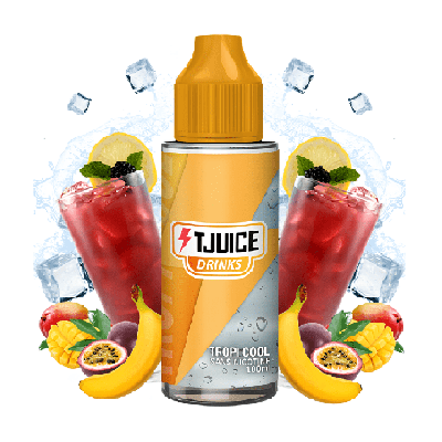 E - liquide Tropi Cool 100ml - Drinks by T - Juice - BYCLOPE