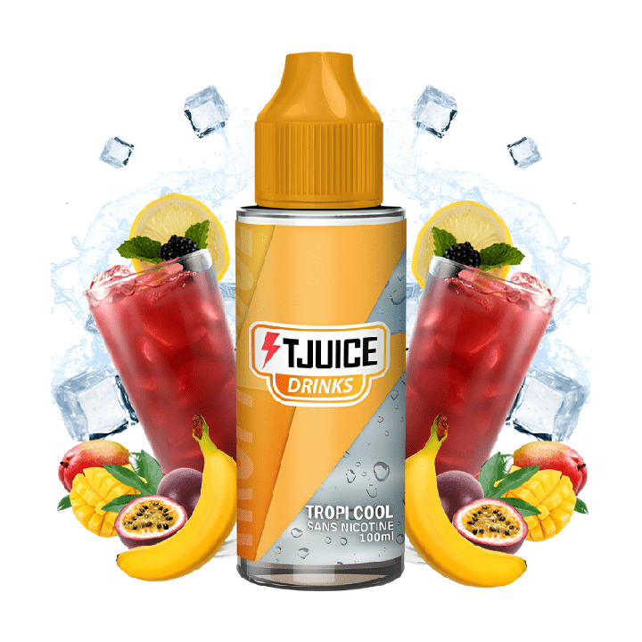 E - liquide Tropi Cool 100ml - Drinks by T - Juice - BYCLOPE