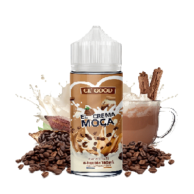 e - liquide El Crema Moca 0mg 100ml - Ce' Good - BYCLOPE