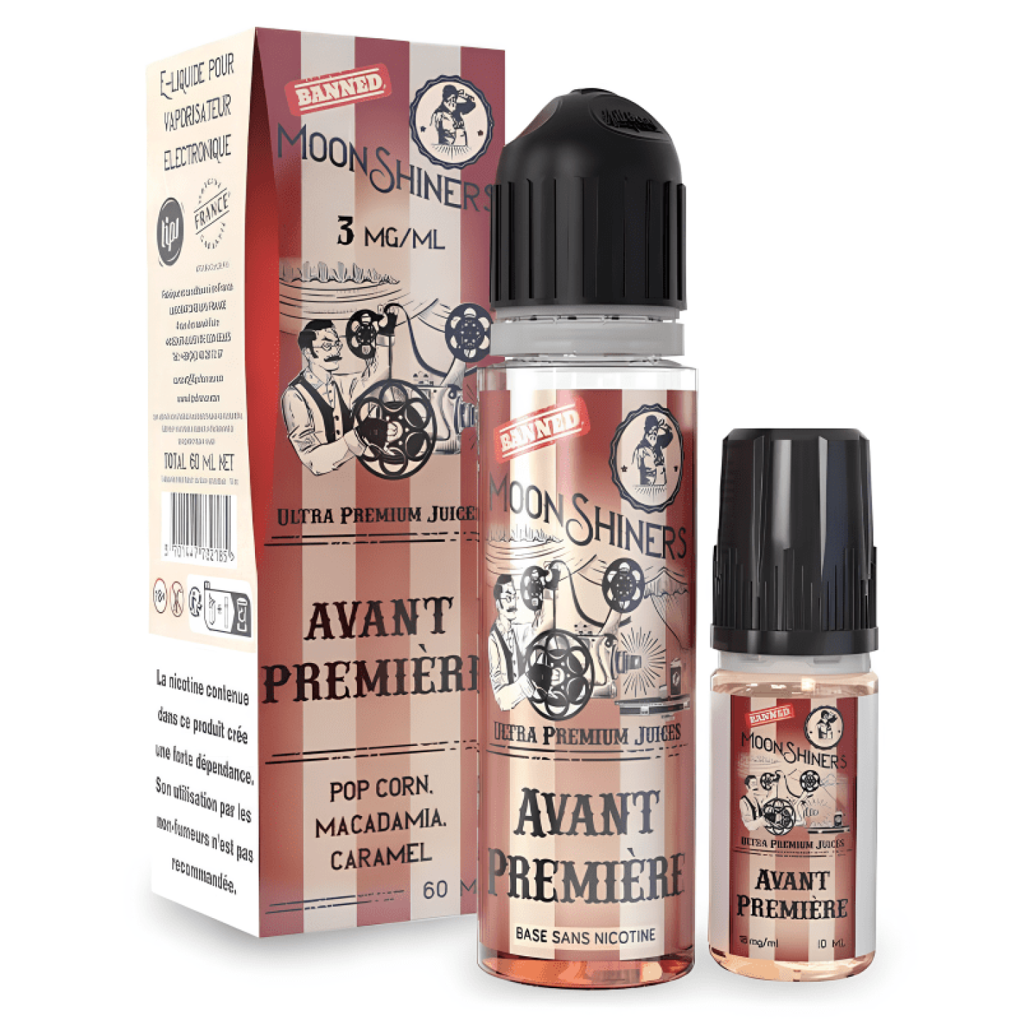 E - Liquide Avant Première MoonShiners 60ml - Le French Liquide - BYCLOPE