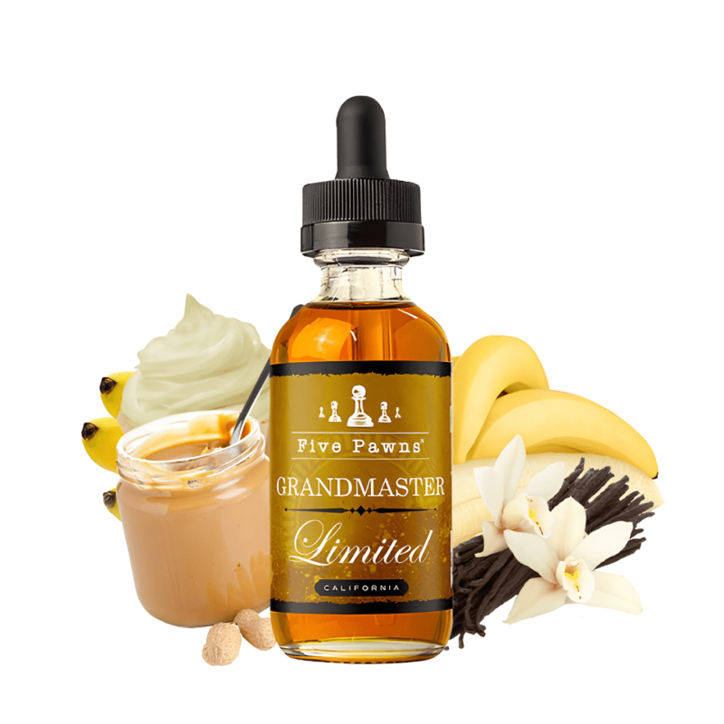 E - Liquide Grandmaster Limited Edition 60ml - Five Pawns - BYCLOPE