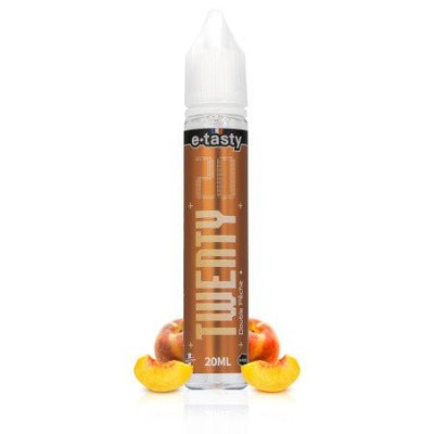 E-liquide Double Pêche 20ml Twenty - E.Tasty - BYCLOPE