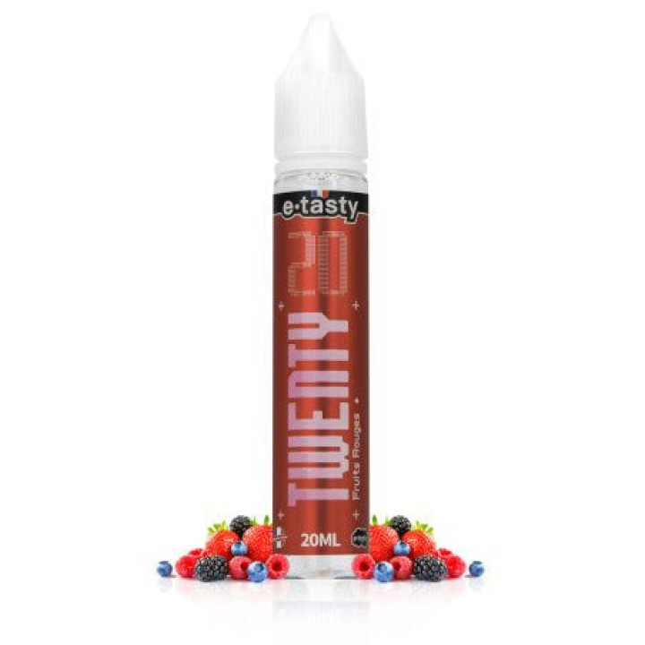 E-liquide Fruits Rouges 20ml Twenty - E.Tasty - BYCLOPE