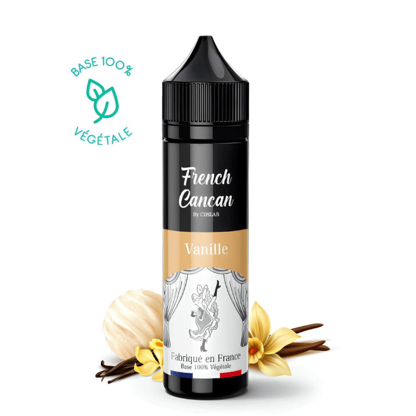 E - Liquide Vanille 30ml - French Cancan - BYCLOPE