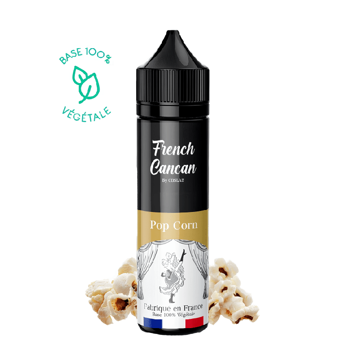 E - liquide Pop Corn 30ml - French Cancan - BYCLOPE