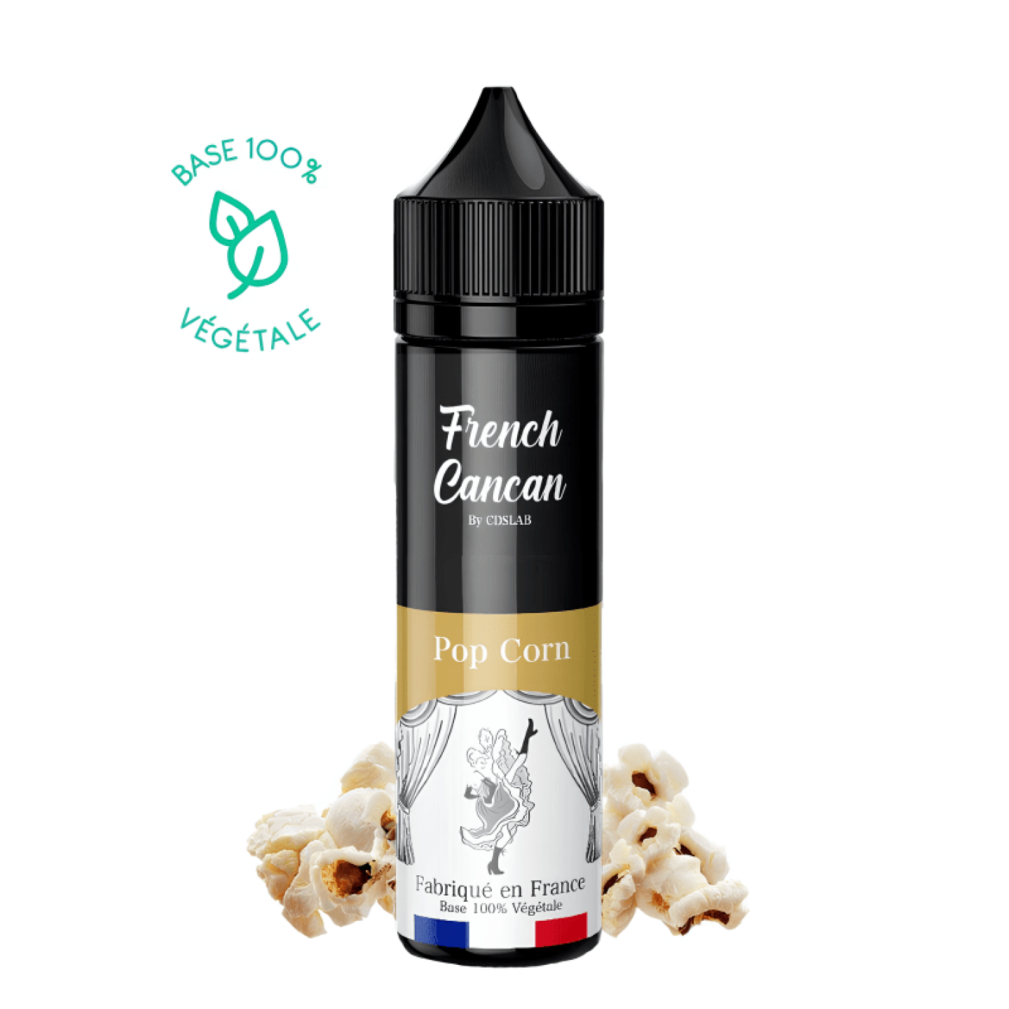 E - liquide Pop Corn 30ml - French Cancan - BYCLOPE