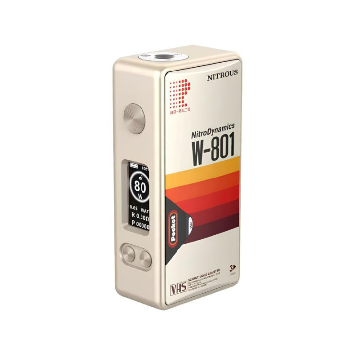 BOX NITROUS POCKET PEEK EDITION 80W 18650 - MECHVAPE X NITROUS - BYCLOPE