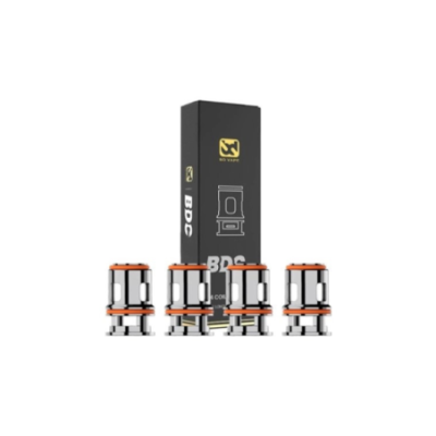 Résistances BDC V2 BD Vape, valeur 0.4 ohm sur son emballage