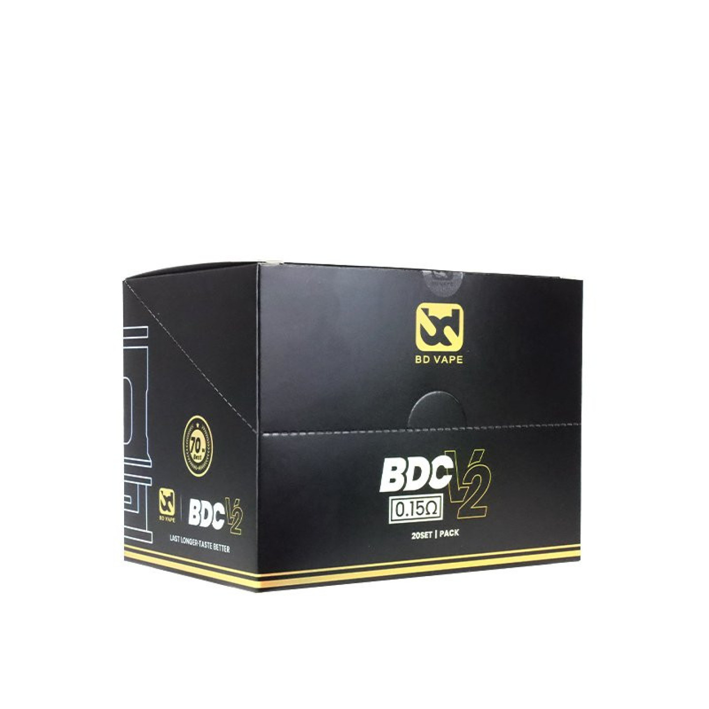 Résistances BDC V2 BD Vape, gros plan sur la résistance