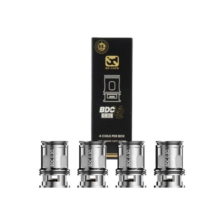 Résistances BDC V2 BD Vape, valeur 0.3 ohm