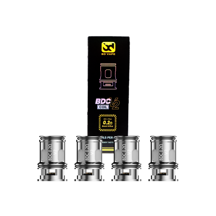 Résistances BDC V2 BD Vape, valeur 0.2 ohm