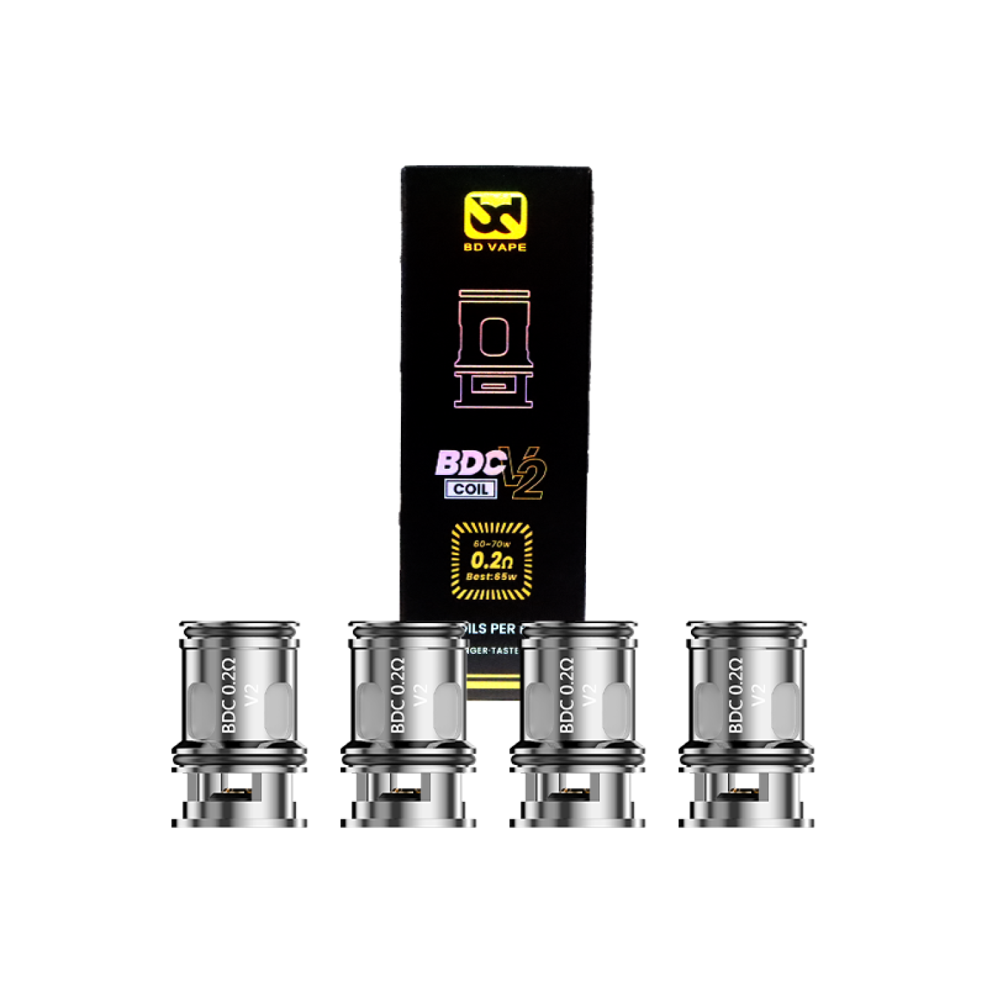 Résistances BDC V2 BD Vape, valeur 0.2 ohm