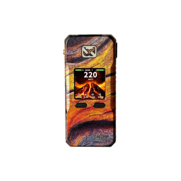 Box Rayden 220W Rare Edition BD Vape coloris Volcano Pahoehoe