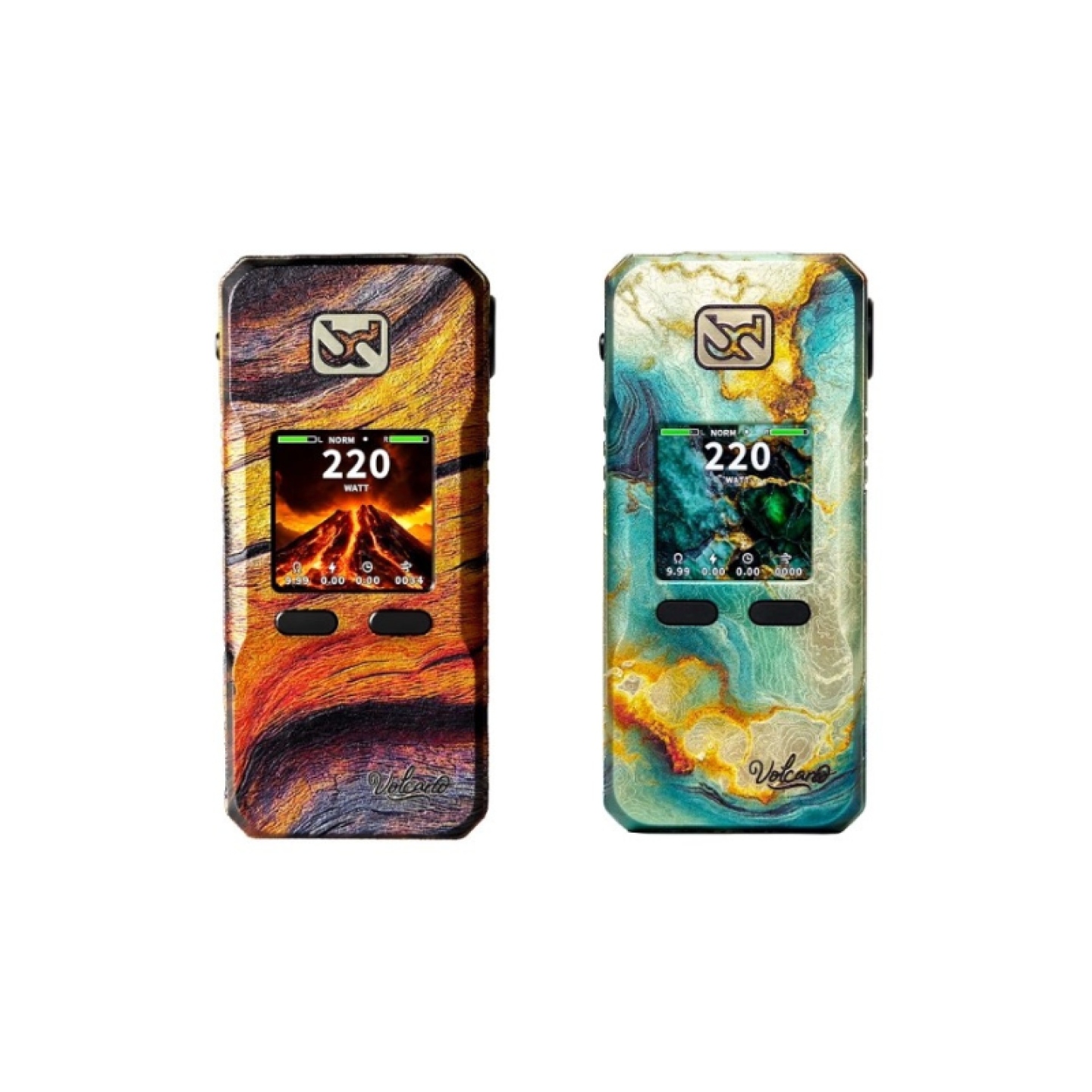 Box Rayden 220W Rare Edition BD Vape, vue de face