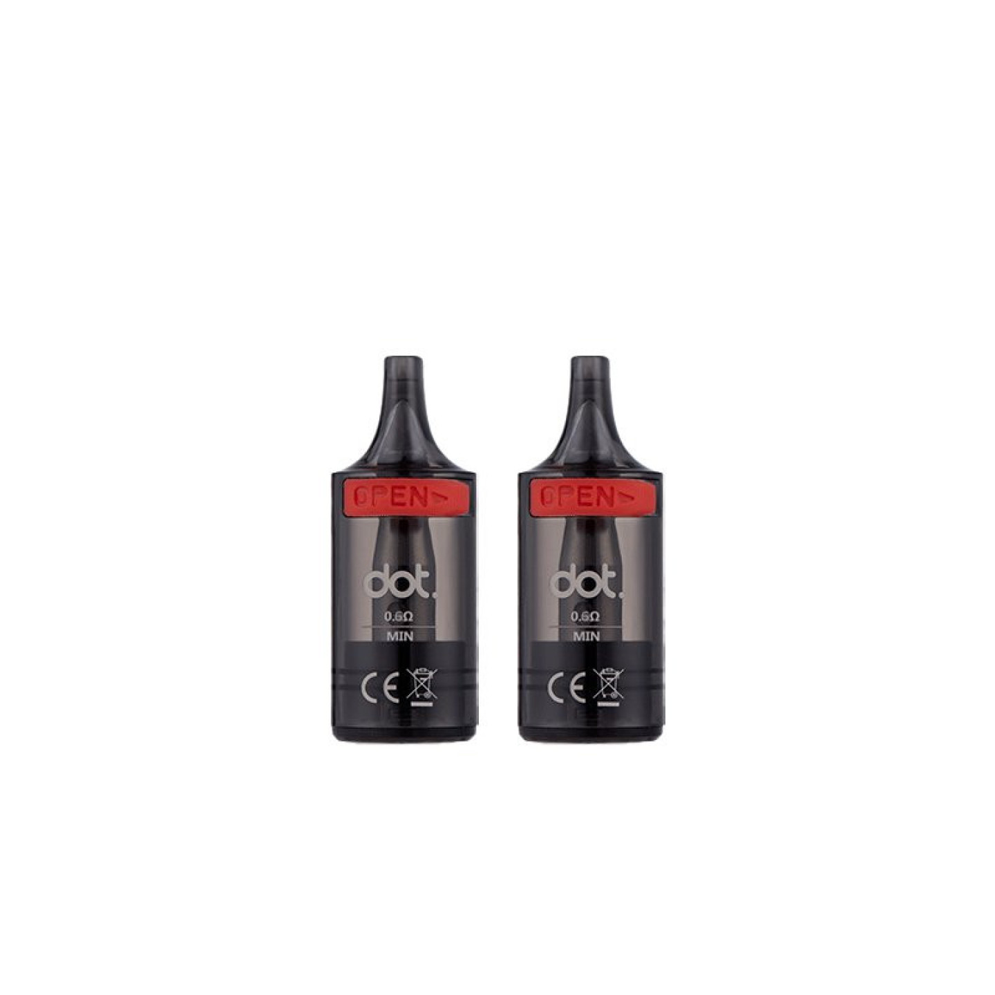 Cartouches Switch R x2 Dotmod 0.6 ohm