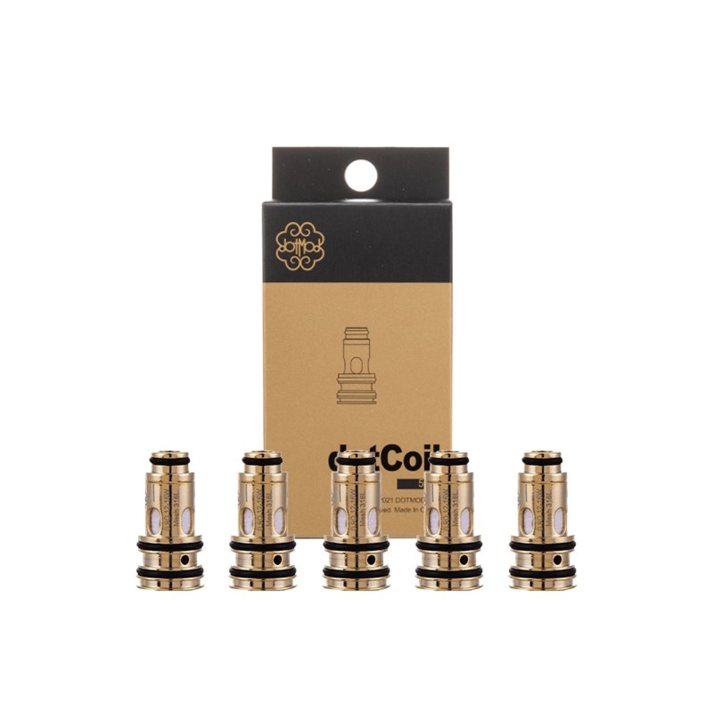 Résistances DotCoil V2 Dotmod, vue 5