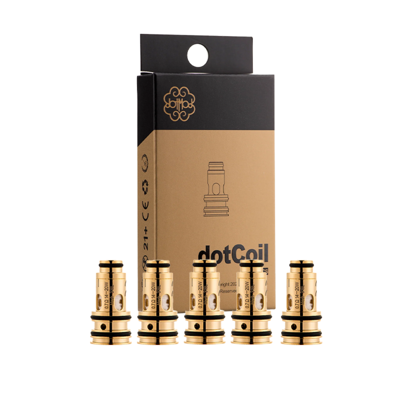 Résistances DotCoil V2 Dotmod 0.6 ohm