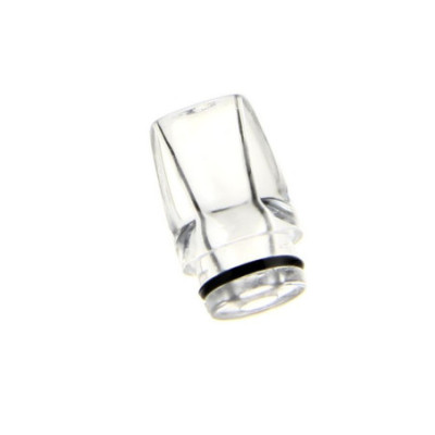 Drip Tip 510 Whistle Long Dotmod coloris Clear