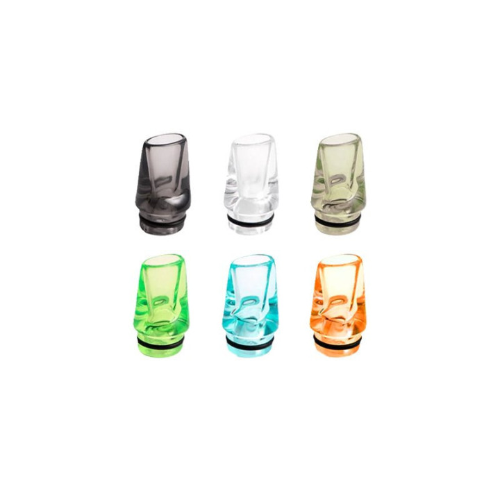 Drip Tip 510 Whistle Long Dotmod, vue d'ensemble