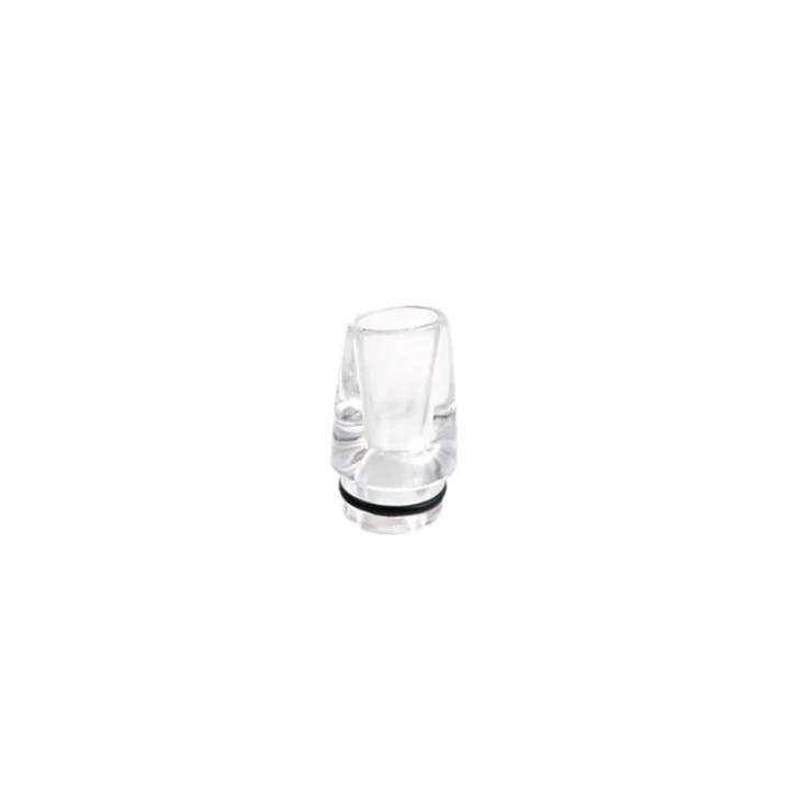 Drip Tip 510 Whistle Long Dotmod coloris Clear, vue de dos