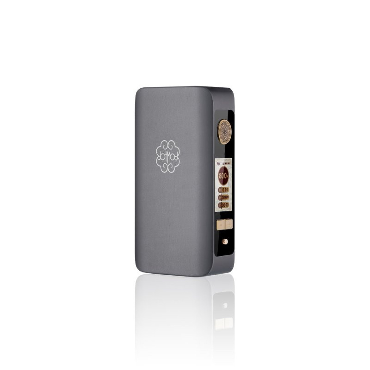 Mod dotBox 220 V2 Dotmod coloris Gunmetal, vue de trois quarts