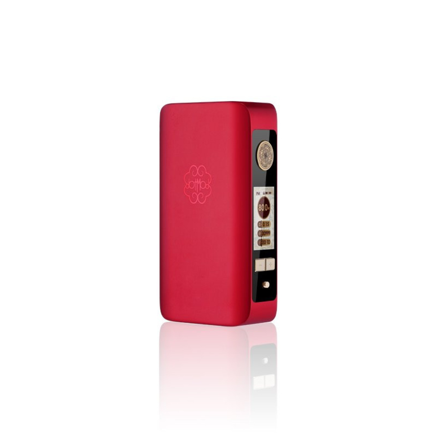 Mod dotBox 220 V2 Dotmod coloris Red, vue rapprochée