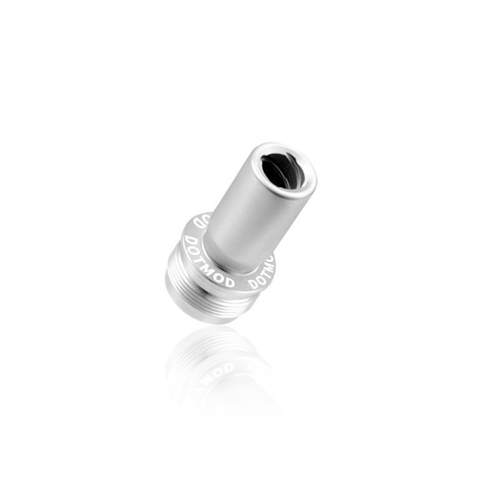 Drip Tip 510 dotTip Aero Dotmod coloris Silver