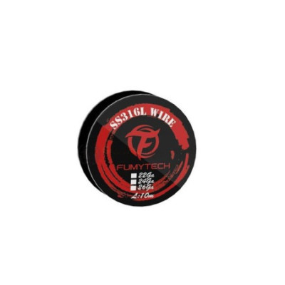 Fil SS316L 10m Fumytech, bobine pour builds